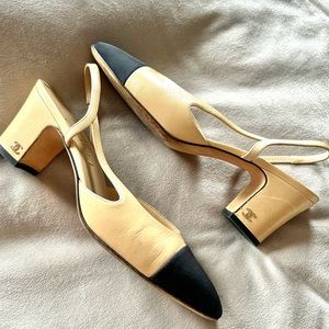 Chanel Slingback heels